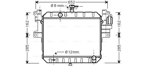 Radiateur Ava Cooling DU2040