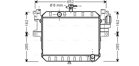 Radiateur Ava Cooling DU2041