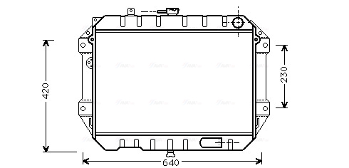 Radiateur Ava Cooling DU2042