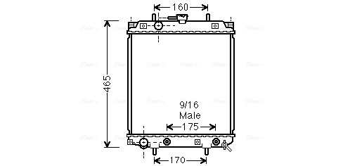 Radiateur Ava Cooling DU2047