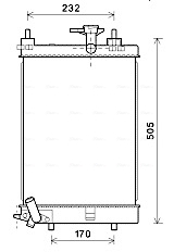 Radiateur Ava Cooling DU2071