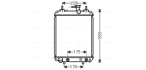 Radiateur Ava Cooling DU2073