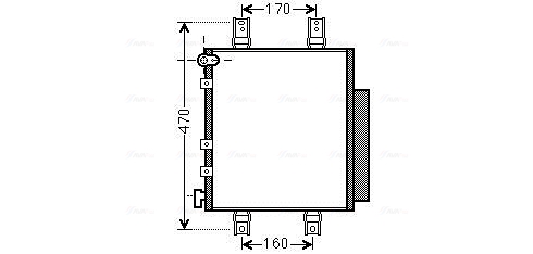 Airco condensor Ava Cooling DU5063D