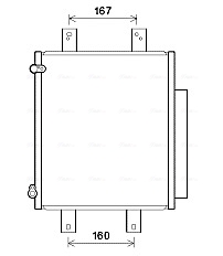 Airco condensor Ava Cooling DU5075D