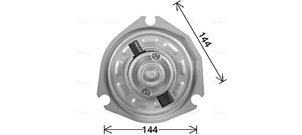 Kachelventilator Ava Cooling DW8443