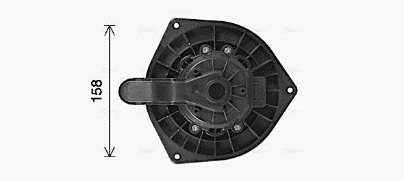 Kachelventilator Ava Cooling DW8446