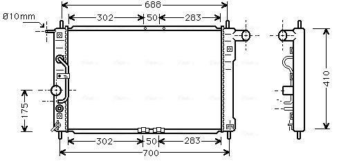 Radiateur Ava Cooling DWA2015