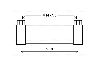 Radiateur Ava Cooling DZ2025
