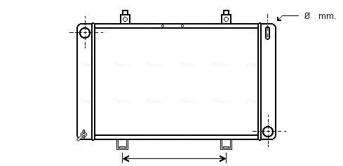 Radiateur Ava Cooling FD2037