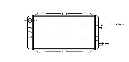 Radiateur Ava Cooling FD2047