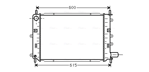 Radiateur Ava Cooling FD2059