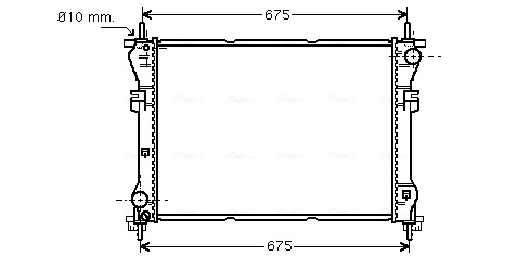 Radiateur Ava Cooling FD2319