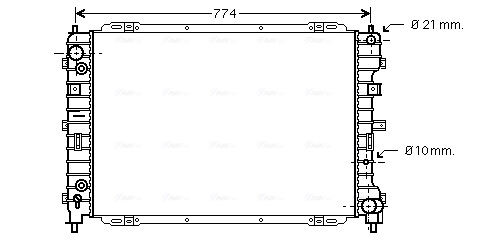 Radiateur Ava Cooling FD2345