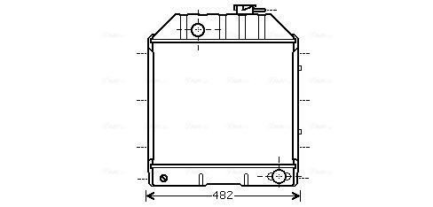Radiateur Ava Cooling FD2412