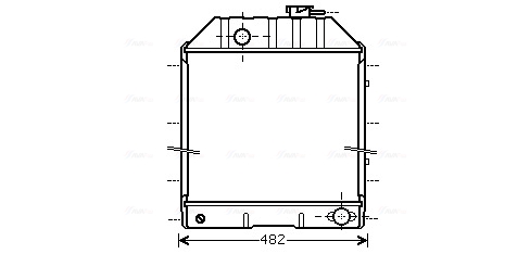 Radiateur Ava Cooling FD2413