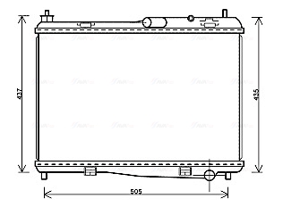 Radiateur Ava Cooling FD2440