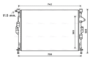 Radiateur Ava Cooling FD2581