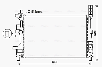 Radiateur Ava Cooling FD2602