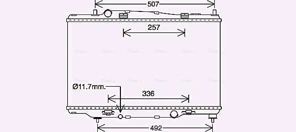 Radiateur Ava Cooling FD2646
