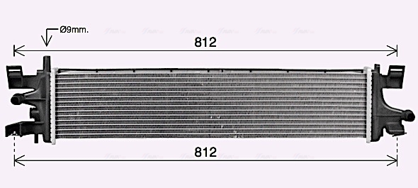 Radiateur Ava Cooling FD2663