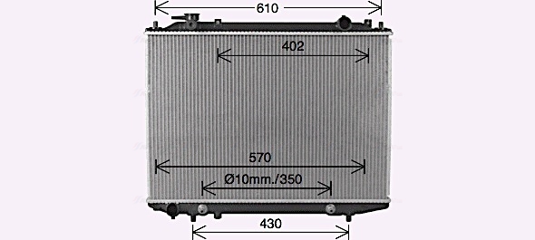 Radiateur Ava Cooling FD2664