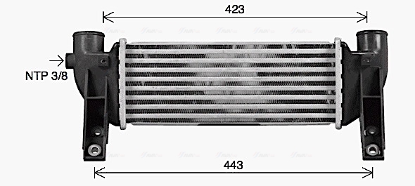 Interkoeler Ava Cooling FD4697