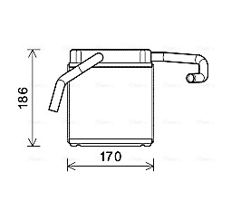 Kachelradiateur Ava Cooling FD6607