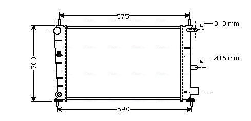 Radiateur Ava Cooling FDA2217