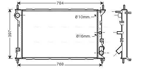 Radiateur Ava Cooling FDA2411