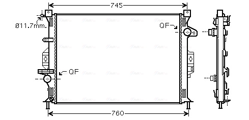 Radiateur Ava Cooling FDA2423