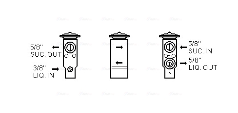 Airco expansieklep Ava Cooling FE1004