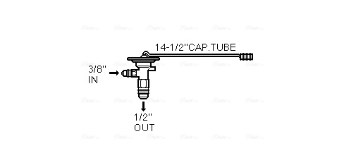Airco expansieklep Ava Cooling FE1007