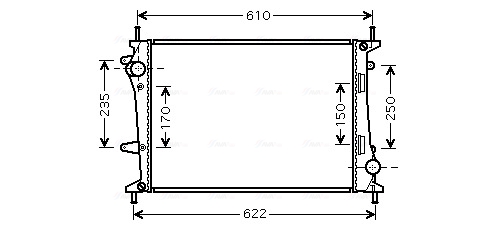 Radiateur Ava Cooling FT2329