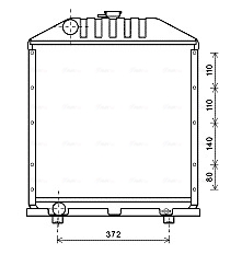 Radiateur Ava Cooling FT2425