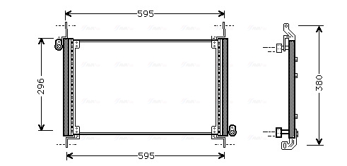 Airco condensor Ava Cooling FT5187