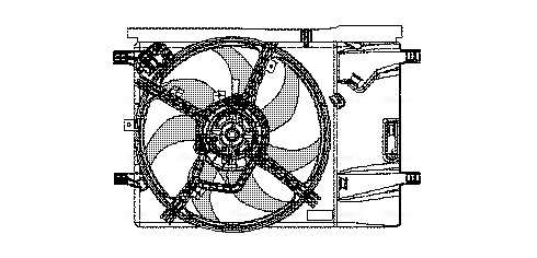 Ventilatorwiel-motorkoeling Ava Cooling FT7533