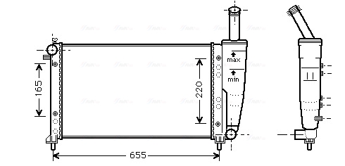 Radiateur Ava Cooling FTA2218