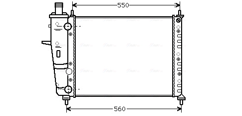 Radiateur Ava Cooling FTA2230