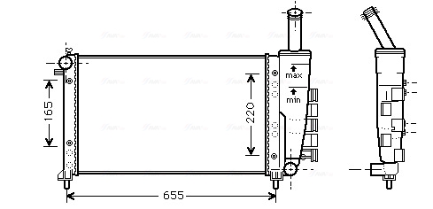 Radiateur Ava Cooling FTA2275