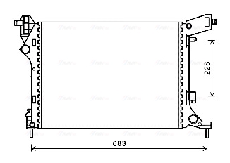 Radiateur Ava Cooling FTA2413