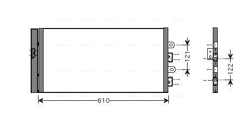 Airco condensor Ava Cooling FTA5298D