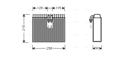 Airco verdamper Ava Cooling FTV071