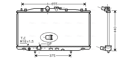 Radiateur Ava Cooling HD2170