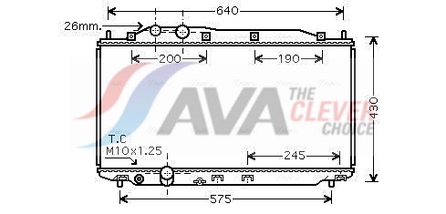 Radiateur Ava Cooling HD2191