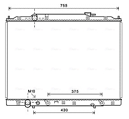 Radiateur Ava Cooling HD2267