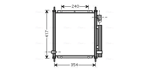 Airco condensor Ava Cooling HD5197D