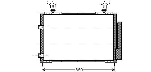 Airco condensor Ava Cooling HD5217D