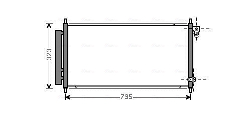 Airco condensor Ava Cooling HD5222D