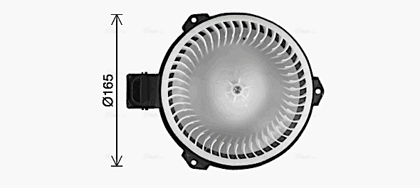Ava Cooling Kachelventilator HD8327