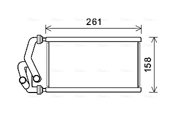 Kachelradiateur Ava Cooling HDA6294